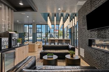 Clubhouse lounge